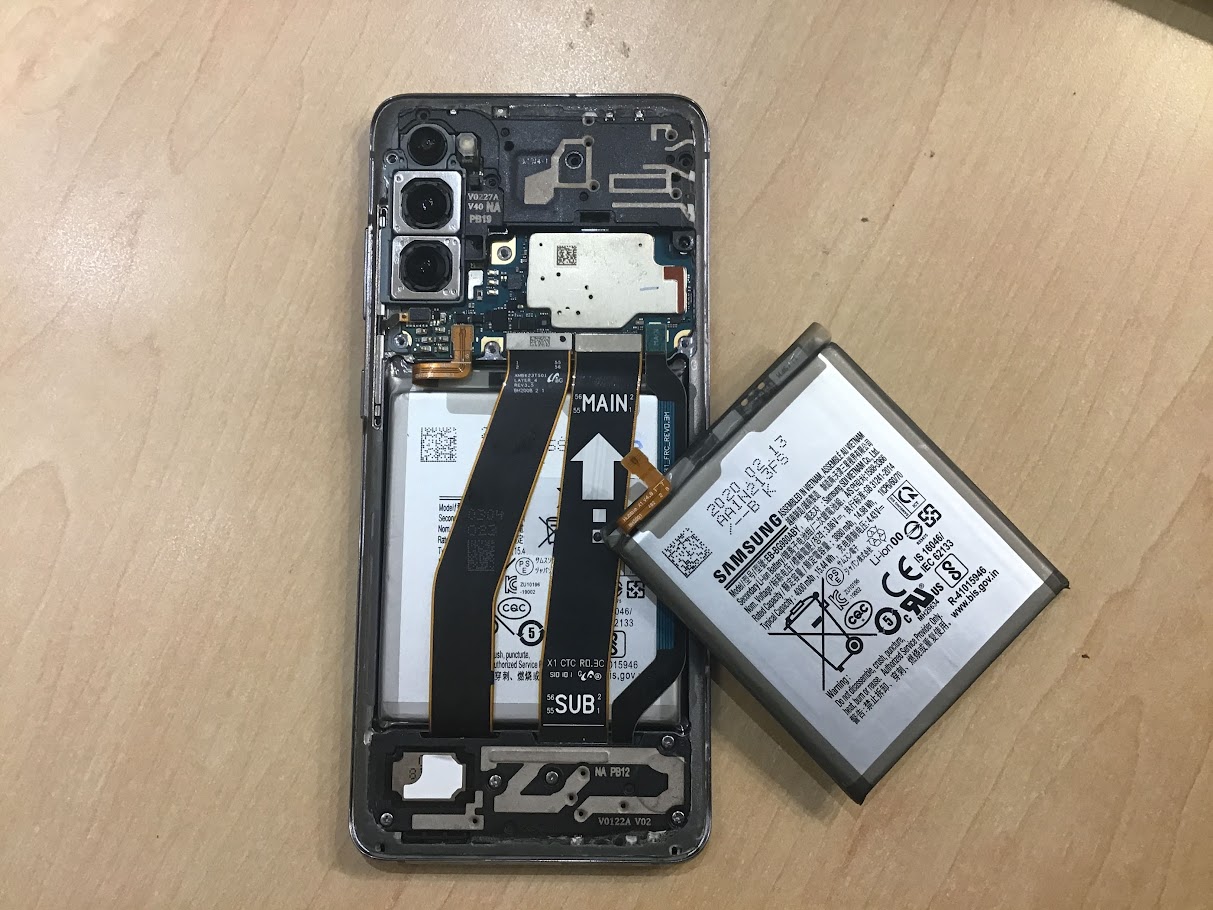 GalaxyS20のバッテリー交換ならデータそのまま修理可能なスマホ修理工房秋津店へ！